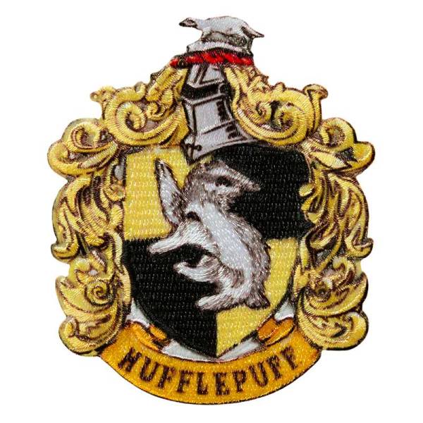 Applikation Harry Potter Hufflepuff Werning Stoffe 